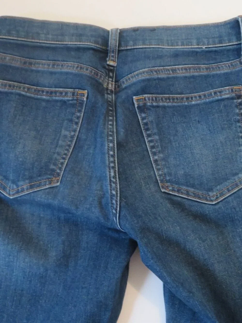 GAP -Women's Mid Rise True Skinny Jeans, Size 28 (6R), GUC - Picture 4 of 13